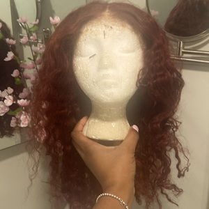 Human Hair Ginger Wig